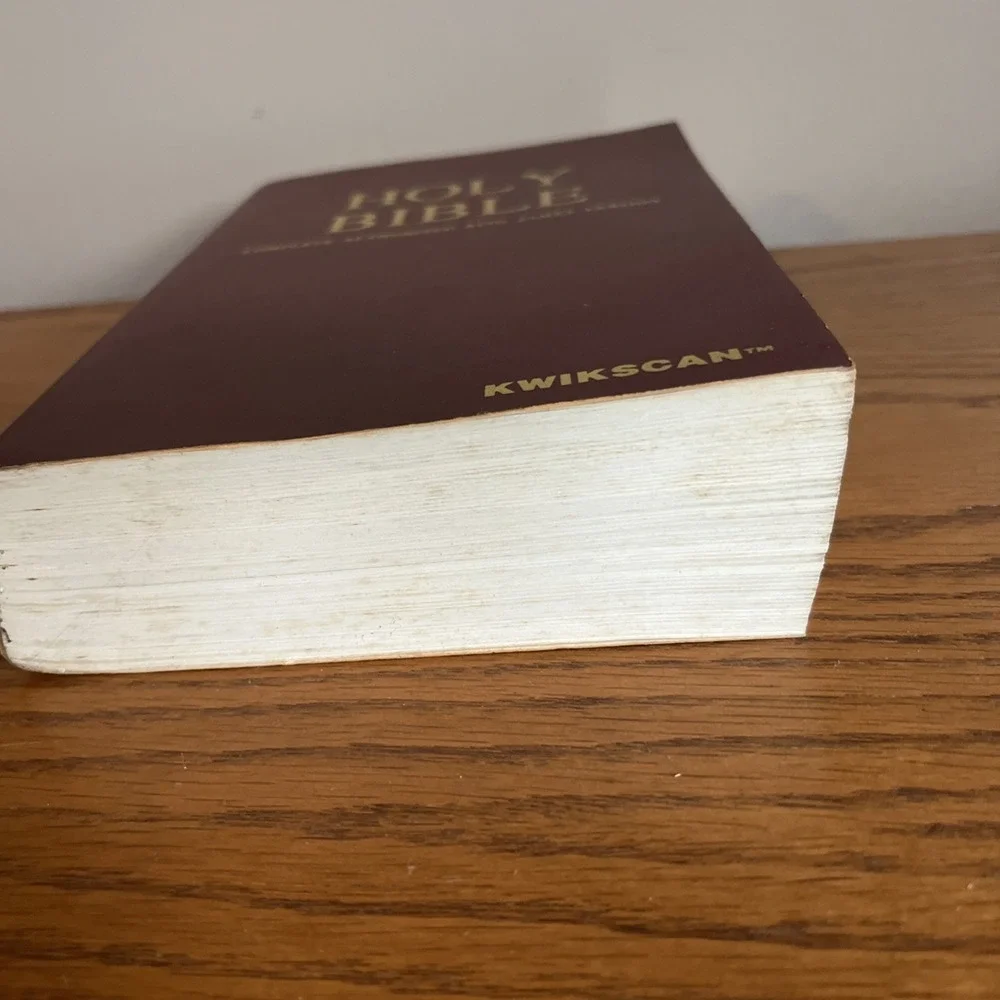 Kwikscan Holy Bible: Complete Authorized King James Version 1987